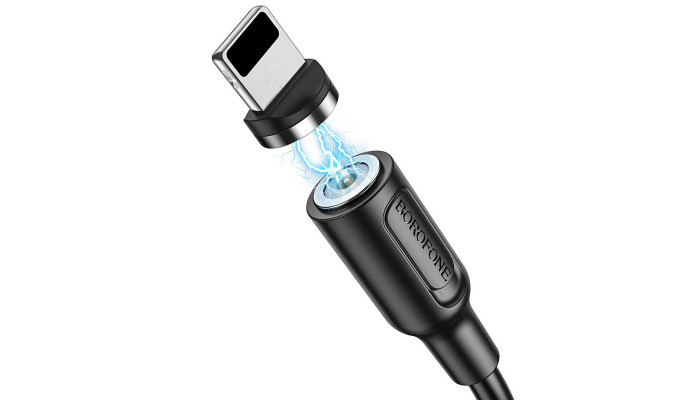 Дата кабель Borofone BX41 Amiable USB to Lightning (1m) Черный - фото