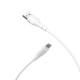 Дата кабель Borofone BX18 Optimal USB to Lightning (1m) Белый - фото