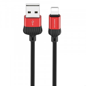 Дата кабель Borofone BX28 Dignity USB to Lightning (1m) Червоний