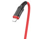 Дата кабель Borofone BX67 USB to Lightning (1m) Червоний - фото