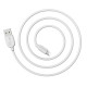 Дата кабель Borofone BX14 USB to Lightning (1m) Білий - фото