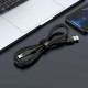 Дата кабель Acefast MFI C2-02 USB-A to Lightning zinc alloy silicone (1.2m) Black - фото