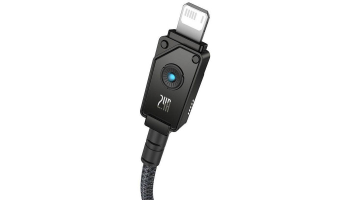 Дата кабель Baseus Unbreakable Series Fast Charging USB to Lightning 2.4A 1m (P10355802111-0) Black - фото