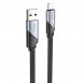 Дата кабель Hoco U119 Machine charging data USB to Lightning (1.2m) Black