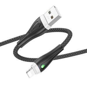 Дата кабель Borofone BX100 Advantage USB to Lightning (1m) Black