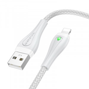 Дата кабель Borofone BX100 Advantage USB to Lightning (1m) Gray