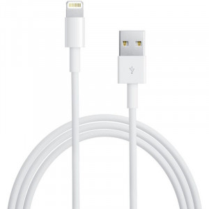 Дата кабель USB to Lightning for Apple (AAA) (2m) (no box) White