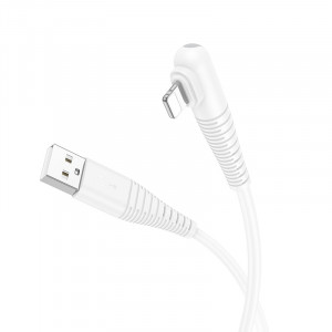 Дата кабель Borofone BX105 Corriente USB to Lightning (1m) White