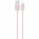 Дата кабель USAMS US-SJ689 USB to Lightning 2.4A KY Series (1m) Pink