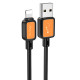 Дата кабель Hoco X108 Benefit USB to Lightning 2.4A (1m) Black - фото