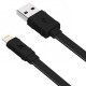 Дата кабель Hoco X5 Bamboo USB to Lightning (100см) Чорний - фото