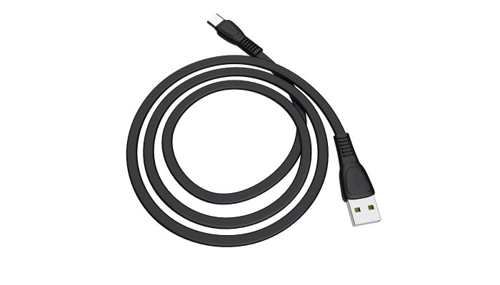 Дата кабель Hoco X40 Noah USB to Type-C (1m) Чорний - фото