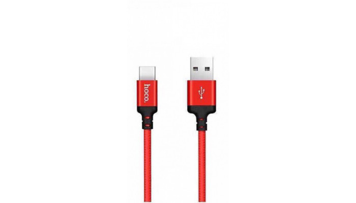 Дата кабель Hoco X14 Times Speed USB to Type-C (1m) Чорний - фото