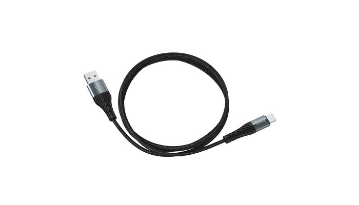Дата кабель Hoco X38 Cool Type-C (1m) Чорний - фото