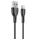 Дата кабель Borofone BX51 Triumph USB to Type-C (1m) Черный - фото