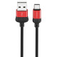 Дата кабель Borofone BX28 Dignity USB to Type-C (1m) Красный - фото