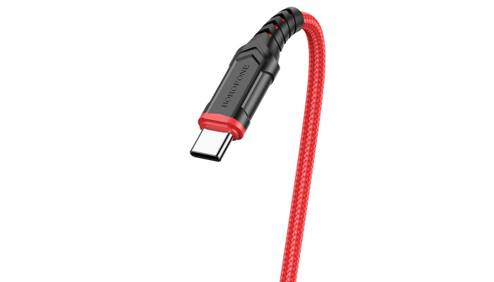 Дата кабель Borofone BX67 USB to Type-C (1m) Красный - фото