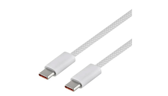 Дата кабель Baseus Dynamic Series Type-C to Type-C 100W (1m) (CALD0002) White - фото