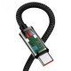Дата кабель Baseus Legend Series Elbow Type-C to Type-C 100W (2m) (CATCS-A01) Black - фото