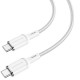 Дата кабель Borofone BX90 Cyber USB to Type-C (1m) White - фото