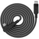 Дата кабель Acefast C5-03 USB-C to USB-C 100W right angled aluminum alloy (2m) Black - фото