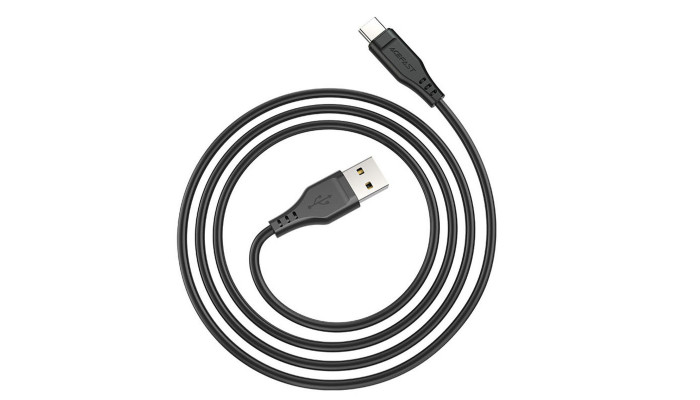 Дата кабель Acefast C3-04 USB-A to USB-C TPE (1.2m) Black - фото