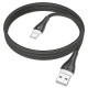 Дата кабель Borofone BX100 Advantage USB to Type-C (1m) Black - фото