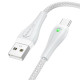 Дата кабель Borofone BX100 Advantage USB to Type-C (1m) Gray - фото