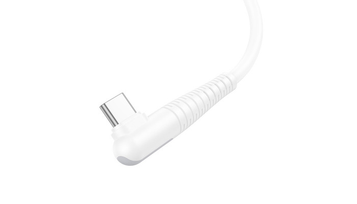 Дата кабель Borofone BX105 Corriente USB to Type-C (1m) White - фото