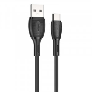 Дата кабель Borofone BX86 Advantage USB to Type-C (1m) Black