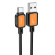 Дата кабель Hoco X108 Benefit USB to Type-C 3A (1m) Black - фото