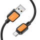 Дата кабель Hoco X108 Benefit USB to Type-C 3A (1m) Black - фото