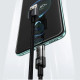 Дата кабель Baseus Gem Fast Charging USB to Type-C 100W (2m) (P10373002111) Cluster Black - фото