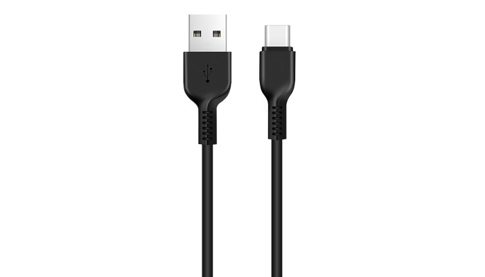 Дата кабель Hoco X13 USB to Type-C (1m) Чорний - фото