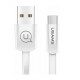Дата кабель USAMS US-SJ200 USB to Type-C 2A (1.2m) Білий - фото