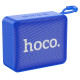 Портативная колонка Hoco BS51 Gold brick sports Blue - фото