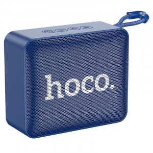 Портативная колонка Hoco BS51 Gold brick sports Navy Blue