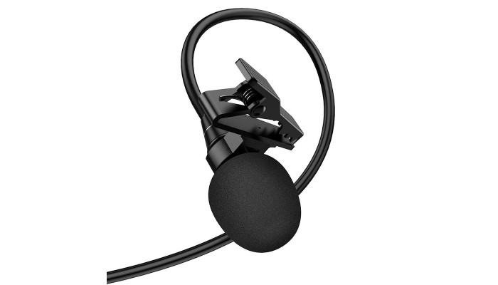 Микрофон петличный Hoco L14 Type-C Black - фото