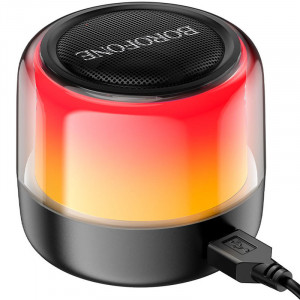 Беспроводная колонка Borofone BP12 Colorful BT wired 2-in-1 computer speaker Black