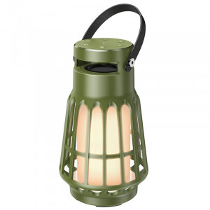 Портативна колонка Hoco BS61 Wild fun outdoor campinh light Olive Green