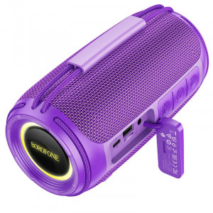 Портативная колонка Borofone BR38 Free-flowing sports Purple