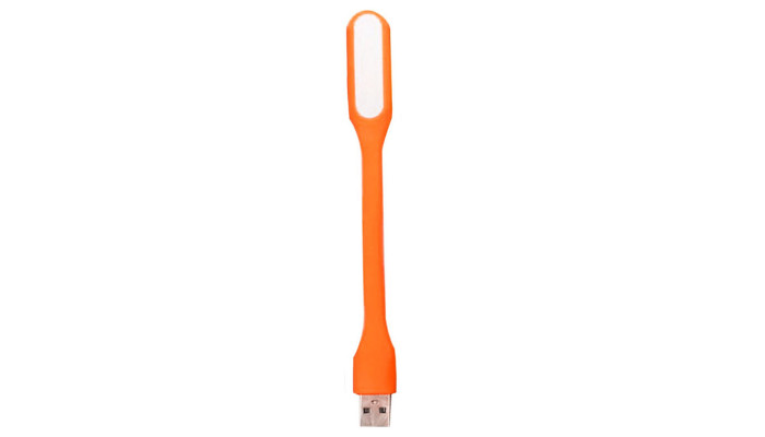 USB лампа Colorful (довга) Помаранчевий - фото