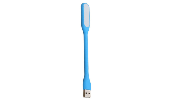 USB лампа Colorful (длинная) Синий - фото
