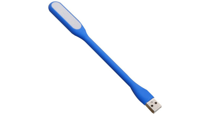 USB лампа Colorful (довга) Синій - фото