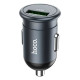 Автомобільний зарядний пристрій Hoco Z43 QC3.0 (1USB/18W) Сірий - фото