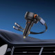 Автомобильное зарядное устройство Baseus Enjoyment Pro Car Charger C + Retractable Type-C and Lightning 60W (C00057802111-0) Cluster Black - фото