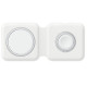Беспроводное зарядное устройство Wireless Charger with Magsafe 2in1 for Apple (AAA) (box) White - фото