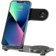 БЗП WIWU Wi-W005 3 in 1 wireless charger Black - фото