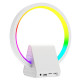 БЗП WIWU Wi-W021 2 in 1 Wireless Charger+Bluetooth Speaker White - фото