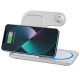 БЗП WIWU Wi-W020 3 in 1 wireless charger White - фото